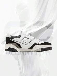 New Balance 550 White Black Rain Cloud (GS) – Big Kids Lifestyle Sneakers – Shoes For Youth/Women - Vintage -Spring & Summer-Inspired Running Shoes, Shock-Absorbing Comfort, Gym To Streetwear Casual Wear-Easter Gift– GSB550CA - White/Black/Rain Cloud - 查看 2