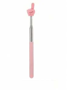 1/5 Stainless Steel Retractable Reading Pointer, Reading Assistance Tool, Teacher And Parent Teaching Pointer, Office, School, Drawing, Marker, Stationery Teaching Aids, Learning Supplies, Tutoring Supplies (Random Color) - Multicolor - View 13