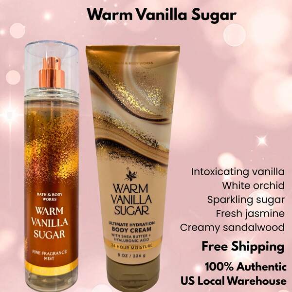  Bath & Body Works Bath And Body Works BBW Fragrance Body Mist & Body Cream GIFT Set