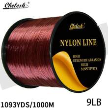 Chelesh 1093yds, 6lb-38lb Available, Multi-Color Options, High Strength Nylon Fishing Line, Durable And Abrasion Resistant, Soft Texture, Easy To Control, Suitable For Jewelry Making, Beading, DIY Decoration - Multicolor - View 69