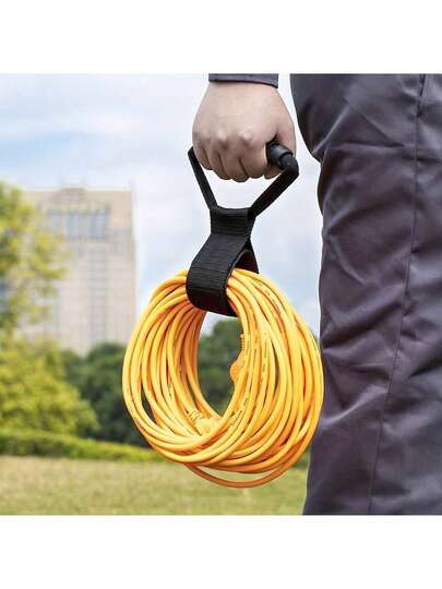 1 st bärbar kraftig rem, kabelförvaring i lager och garage, återanvändbar, fri bindning