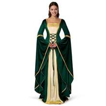 Spooktacular Creations Renaissance Costume Women Velvet Medieval Dress For Women Irish Renaissance Dress For Halloween - 大的 - 查看 5