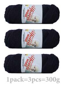 3 Packs Of 300g 100% Alpaca Yarn | Ultra Soft Luxurious Warm Handcraft Knitting Crochet Yarn | Non-Itchy, Breathable, Light Beige Friendly | Suitable For Making Sweaters, Cardigans, Shawls - Multicolor - View 26