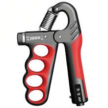 Grip Strength Trainer, Adjustable Resistance 5-100 Kg Grip Strengthener, Non-Slip Counting Hand Gripper For Muscle Building