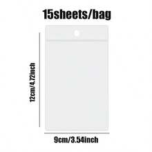 15张/袋贴纸，“魔法秘密收藏系列”，复古神秘魔法主题PET贴纸，剪贴簿用品，笔记本配件，相框装饰品，电脑和手机壳，水杯，旧杂志，铅笔盒，桌面装饰贴纸，返校季贴纸，学习用品 - 彩色 - 查看 4