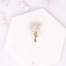 Birth Month Flower Enamel Pin - Elegant Brooch For Women's Accessories - Unique Birthday Or Mother's Day Gift - Perfect For Wedding Suits & Dresses - Floral Lapel Pin - Ideal Flower Lover's{Inchsize_nameinch:InchCaseof1inch,Inchcolor_nameinch:InchApril-Daisyinch} - 四月雛菊 - 查看 5