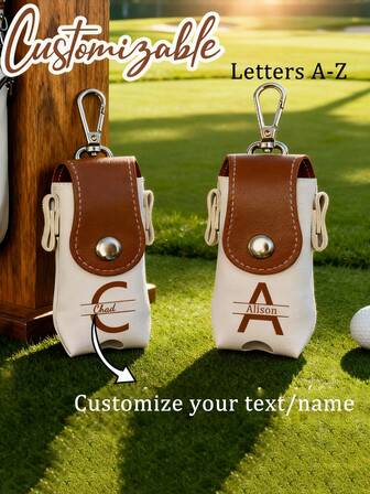Customized Golf Bag, Personalized Fashion Golf Bag,Portable Golf Ball Bags, Ball Protectors, Customizable Name,Golf Practice Bags, Customized Golf Ball Markers, Golf Covers, Golf Storage Bags, Premium Golf Gifts, Customized Golf Accessories