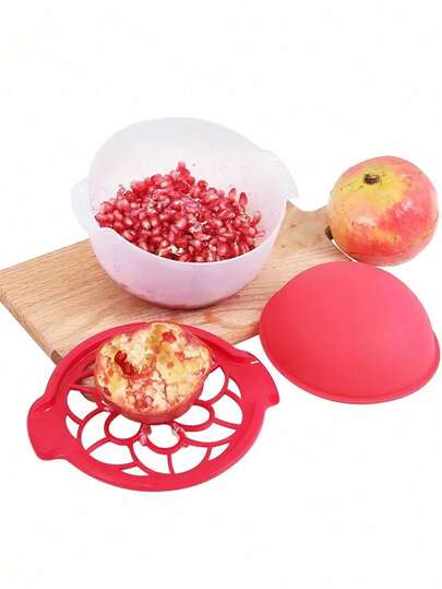 1pc Pomegranate Deseeder Tool, Fresh Pomegranate Opener, Fruit Pulp Separator, Pomegranate Peeler, Kitchen Gadget