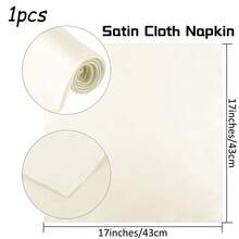 1 Khăn trải bàn Giáng sinh bằng vải satin ngà thanh lịch, Khăn trải bàn hình chữ nhật bằng vải satin polyester có thể giặt và tái sử dụng cho đám cưới, sinh nhật, nhà hàng, tụ họp tại nhà, tiệc ngoài trời, khăn trải bàn, trang trí bàn, khăn ăn tiệc Giáng sinh - Ngà voi - Xem 26