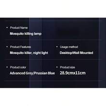 Lampada elettrica antizanzare a 360°, funzione 2-in-1 (luce notturna, scossa elettrica) - Design portatile, adatta per campeggio, pesca, controllo parassiti interni/esterni, repellente per zanzare, design cilindrico alla moda, uccisione efficace delle zanzare, elettrodo in rete guscio in plastica resistente, essenziale per il campeggio, compatta e portatile, lunga durata, trappola per insetti, ideale per gli appassionati di all'aperto, alimentata tramite USB, batterie non incluse - Multicolore - Visualizzare 10