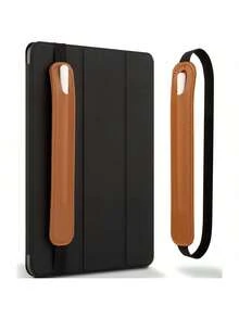 Estuche compatible con Apple Pencil (1.ª y 2.ª generación) Funda de lápiz Funda de lápiz Accesorios de cuero PU Banda elástica para todas las tabletas, incluido el iPad Pro 12.9 11 pulgadas Air 4.ª generación - Rosa - Multicolor - Ver 13