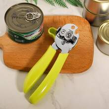 KitchenAid Classic Multifunction Can Opener And Bottle Opener Easy To Use, Razor Sharp Stainless Steel Cutting Wheel, Soft Ergonomic Handles, Colorful Style Optional - Nắp Green W Smile - Xem 3