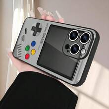 Imitation Flüssige Handyhülle, kompatibel mit iPhone 17 Air/17/16E/15/14/13/12/11 Pro/Plus/Pro Max, X/XS/XS Max, TPU Weiche Hülle, Unisex, einfach und stilvoll, stoßfest - Schwarz - Übersicht 7