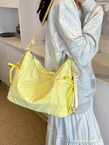 1个可转换肩包/背包，大容量尼龙休闲旅行包 - 彩色 - 查看 6