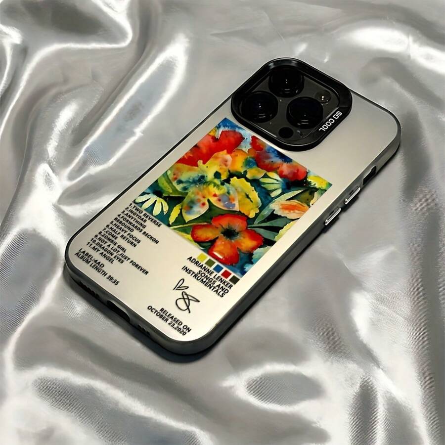 A-Adrianne L-Lenker's Popular Album Phone Case, Compatible With 17, 16E, 16, 15, 14, 13, 12, 11 Mini, Pro, Max, Air, X, XR, XSMAX, 8, 7 Plus Models, Made Of Matte Material For Drop Protection, Phone Case 17 Case Cover 17 Pro Max - 混合顏色 - 查看 1