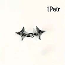 1/2/3/4 Pairs Luxury Adjustable Waist Cincher, Star Shaped Waist Tightener, Fashionable Waist Buckle For Jeans - Multicolor - View 14