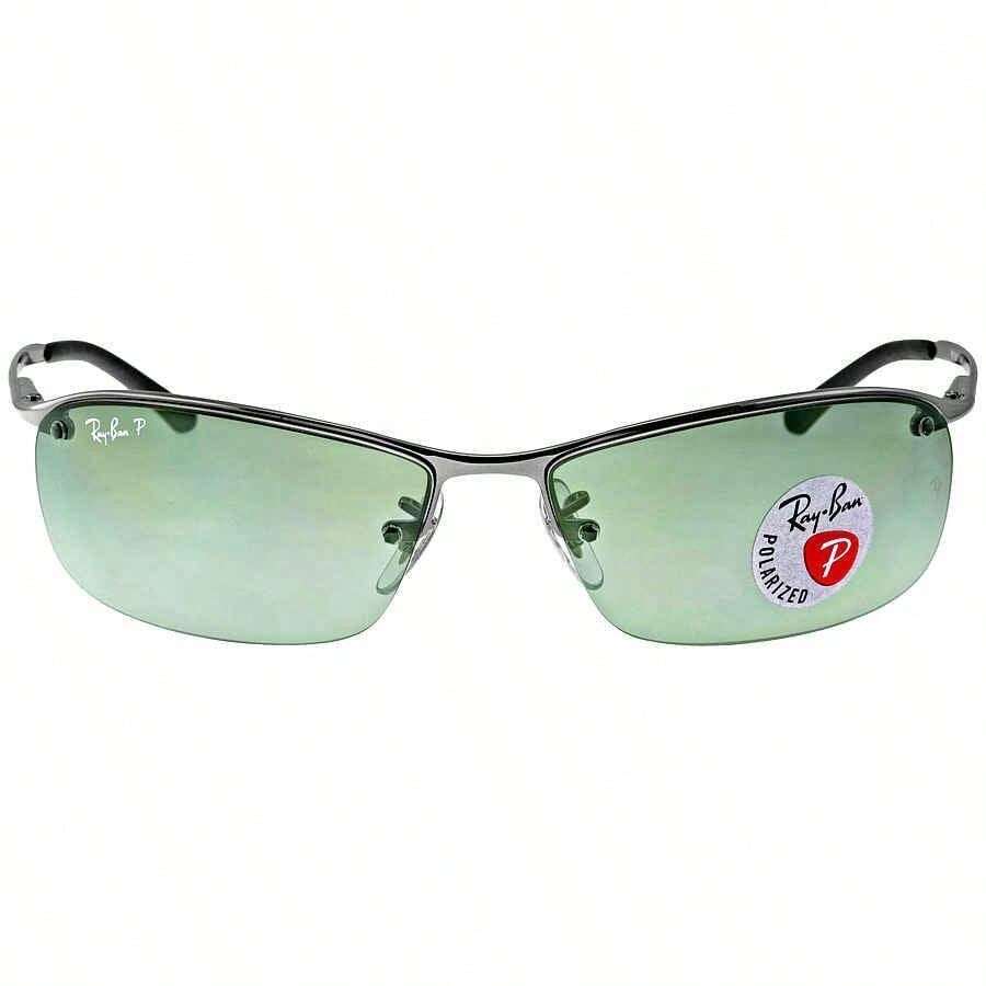 Ray-Ban Polarized Green Classic G-15 Rectangular Men's Sunglasses RB3183 004/9A 63 |  | Men Sunglasses - Multi - View 1
