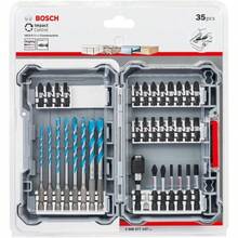 Bosch Accessories Professional 35Piece MultiPurpose Drill Bit And Impact Control Screwdriver Bit Set Pick And Click HEX9 Impact Driver Accessories - 35PcsSet - View 3