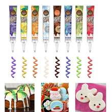 Chocolate Icing Tube Decorating Pen Tool Food Writing Pen For Cake, Donut, Cookie, Bread, Pancake, Candy, Cupcake, Valentine's Day,Christmas,Soak In Warm Water Until Soft Before Use, - Multicolor - View 8