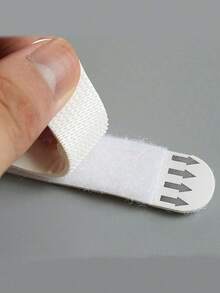 12pcs Heavy Duty Picture Frame Hanging Strips Set, Easy To Use, No Trace Left, Heavy Duty Frame Hanging Straps With Super Strong Double-Sided Hook & Loop Tape, Can Fix Frames & Posters On Smooth Surfaces Like Glass, Wood Without Nails, Ideal For Decorating Living Room - Multicolor - View 9