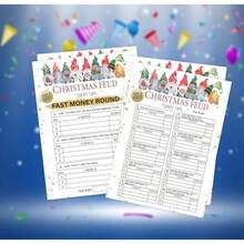 Friendly Feud Trivia Game - Christmas Party Ice Breaker For Adults - như hình ảnh - Xem 6