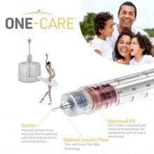 ONE-CARE - Puntas para bolígrafo 32 Ga x 6 mm diseño universal pared ultrafina para un flujo óptimo suave paquete de 100 - como en la foto - Ver 2