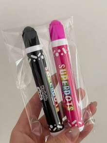 10 Colors Dot Graffiti Pens, Fine Tip Pens, Children's Stationery Art Painting Tools, Watercolor Pens Gift, Back To School Welcome Gift, Christmas Holiday, Birthday, Party Reward Gift - Multicolor - View 11