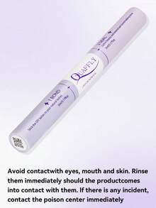 224片D卷翘QUAFFLY假睫毛套装，80D浓密型和尖头混合，DIY假睫毛嫁接套装，含睫毛粘合剂和封口镊子，单根假睫毛，长度混合，打造漫画风格 - 黑色 - 查看 2