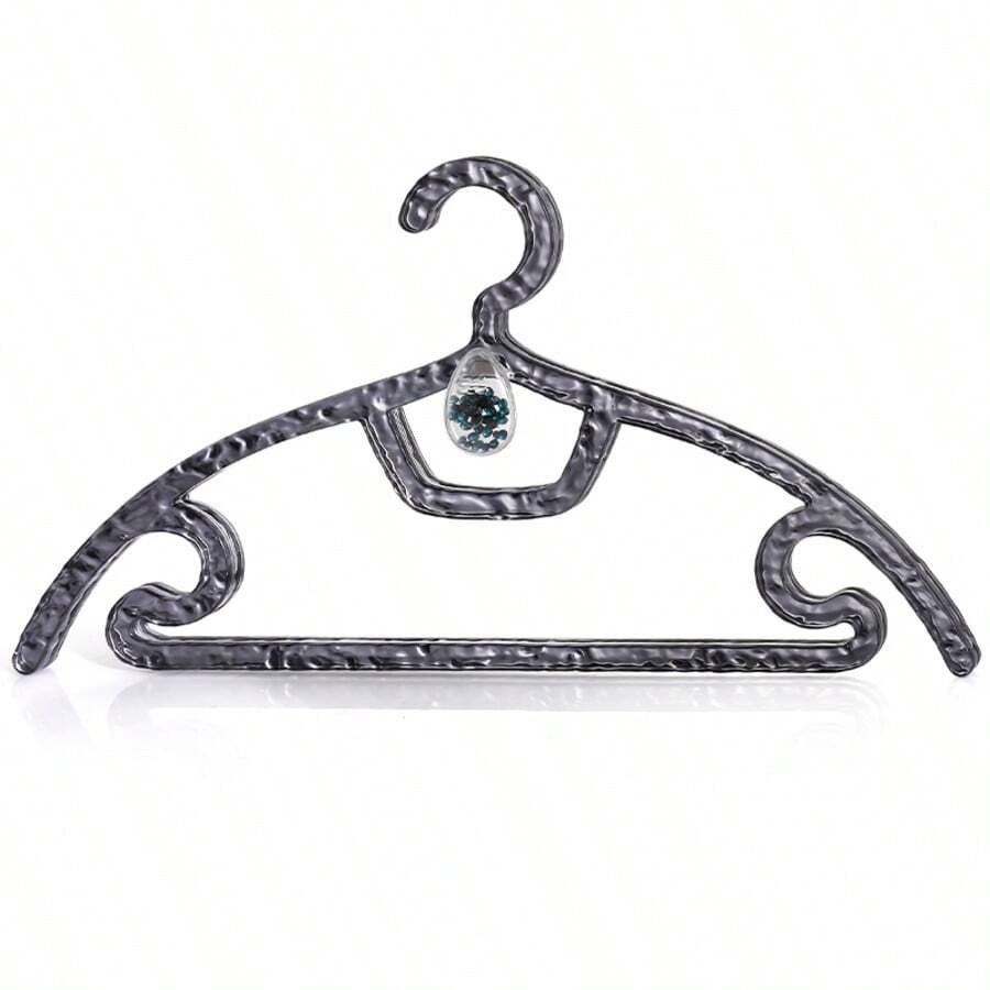 Fragrance Hanger: Seamless Home Use + Luxury Thickened + Wavy Design, Hanging Clothes And Fragrance Protection In One. Top Notes: Lemon, Grapefruit, Pepper; Middle Notes: Leather, Lavender, Licorice, Nutmeg; Base Notes: Oud, Ambergris, Patchouli, Labdanum - Dark Grey - View 1