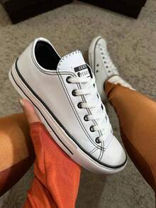 Women's Casual Tennis Shoes For Gym, Sport, And Leisure - All Pegada Certa - Comfortable And Classic - 白色 - 查看 2