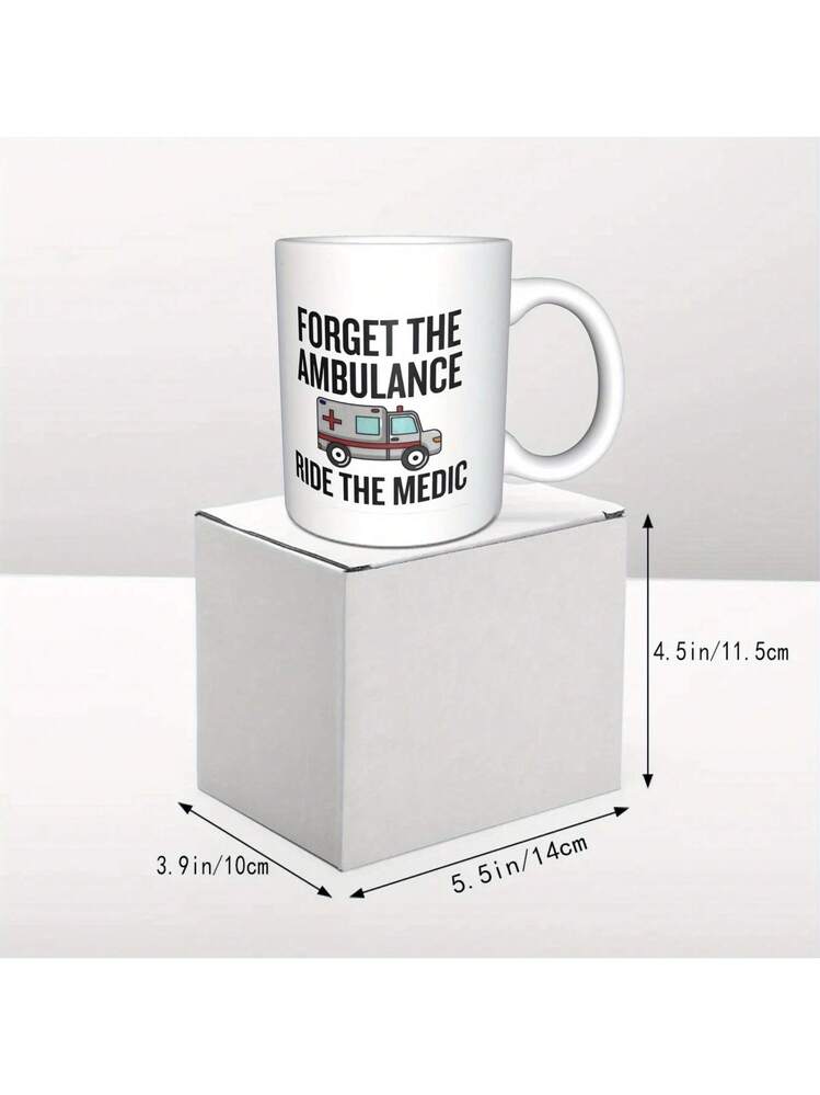 1 Piece 11 Oz Funny Nurse Themed Ceramic Coffee Mug - Forget Ambulance,  Ride Doctor Double-Sided Novelty Mug, Perfect Gift For Medical  Professionals, Birthdays, Holidays, And Thanksgiving, Coffee Bar  Accessories | SHEIN USA