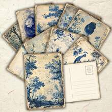 20 بطاقة بريدية قابلة للكتابة بلون أزرق عتيق، مجموعة بأشكال أوروبية، رسومات زهور ومناظر طبيعية، قرطاسية لبطاقات التهنئة والألبومات الفنية والهدايا، بطاقات بريدية رجعية ذات طابع قديم، لوازم طلابية، بطاقات بريدية بتوضيحات مرسومة باليد، بطاقات تهنئة قابلة للإرسال، مجموعة بطاقات بريدية فنية للشباب، مجموعة بطاقات بريدية بتوضيحات عتيقة، بطاقات تهنئة إبداعية