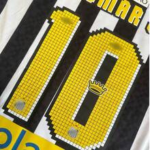 25-26 Season Brazilian Serie A Santos Away Jersey Number 10 Ne-Ymar Black And White Short Sleeved Fan Version Football T-Shirt - 黑與白 - 查看 3