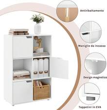 Bücherregale - Weiß - Übersicht 5