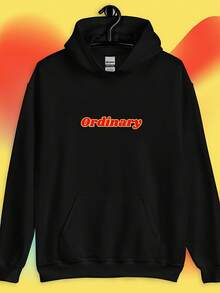 Ordinary Hoodie, Hoodie Wo, Hoodie , Slogan Hoodie, Clothing Gift,Autumn/Winter Hoodie Autumn Set - 款式18 - 查看 1