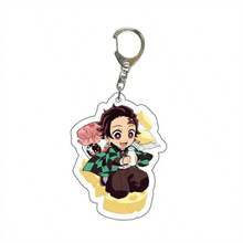 Hot Selling Christmas Acrylic Keychain: Double-Sided Design | Anime Pendant, In Stock, Perfect Holiday Gift - Multicolor - View 23