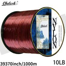 Chelesh 1000m Smooth Nylon Monofilament Line, Easy Casting, Highly Durable, 5 Colors, Multiple Strengths, Suitable For Carp Fishing & DIY Jewelry Beading - Multicolor - View 17