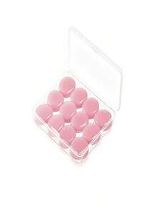 6/12pcs (Blue/Pink/Transparent/Wine Red) Flexible Silicone Reusable Earplugs - Suitable For Concerts, Swimming, Snoring And Flying; Noise Reduction, Ear Protection, Comfortable Design, Sleep Earplugs, Improve Sleep.