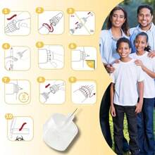 ONE-CARE - Puntas para bolígrafo 32 Ga x 6 mm diseño universal pared ultrafina para un flujo óptimo suave paquete de 100 - como en la foto - Ver 5