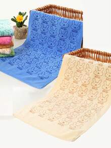 1条/2条装，尺寸9.84 * 19.68英寸，超强吸水超细纤维宠物毛巾 - 超强吸水毛巾/吹风机毛巾，彩色设计，适用于猫狗，可重复使用