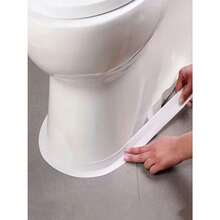 1 Roll 3.2M Waterproof Mildew-Proof Bathroom Sealing Strip, Self-Adhesive Sealant Tape For Kitchen And Bathroom, Waterproof Tape To Prevent Moisture, Decorative Sink Sealing Sticker, Suitable For Workshop, Kitchen, Bathroom, Home, Random Color And Style (Suitable For Smooth Surface, Ensure The Application Surface Is Clean And Flat Before Use)