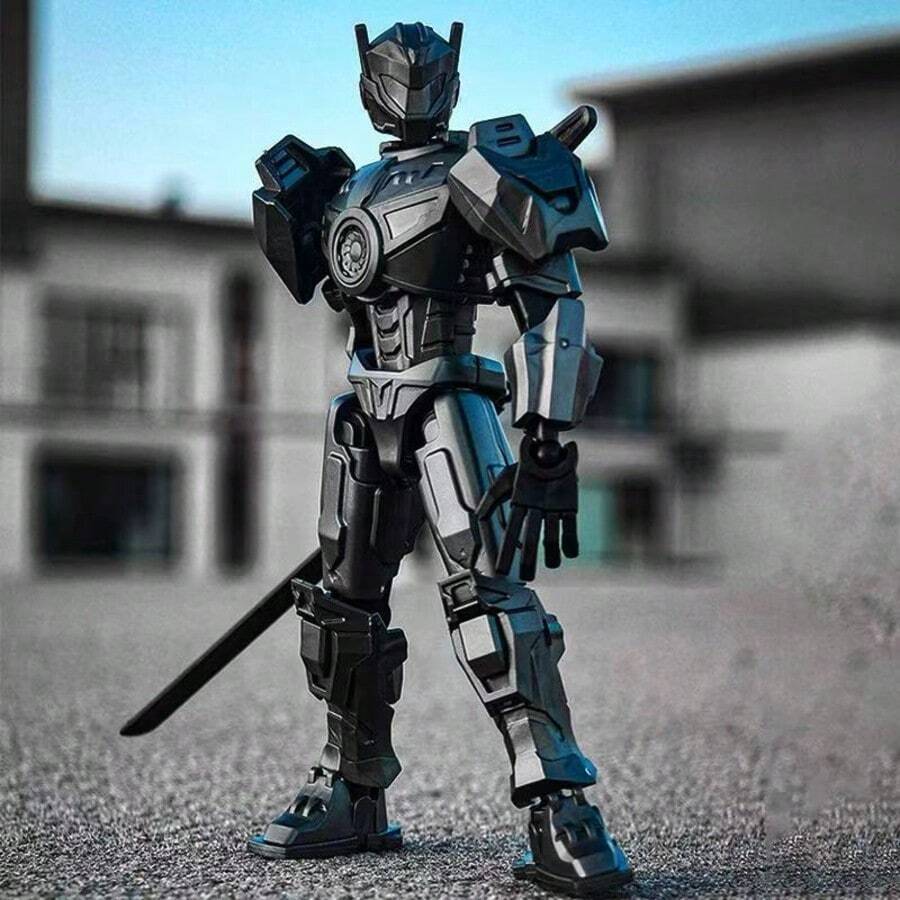 Model Mecha Lucky 13 Multi-Joint Posable Wanderer Terbaru 2026, Figur Boneka Rakitan 3D, Boneka Artikulasi DIY, Hadiah Buatan Tangan untuk Anak Laki-laki, Hadiah Natal - MultiWarna - View 1