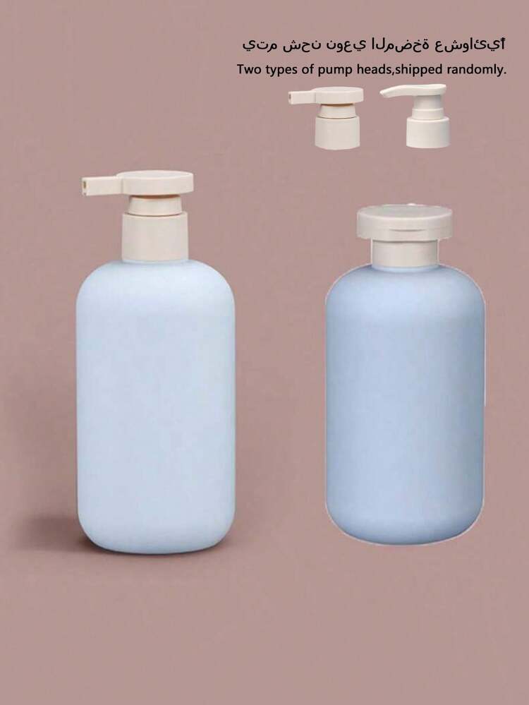 Bouteilles de voyage en silicone, bouteilles de bain portables de type pression pour shampoing, revitalisant, contenants en plastique rechargeables pratiques pour les voyages avec capuchon rabattable - Bleu azur - Voir 22