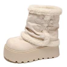 Women Snow Boots - Brown - View 6
