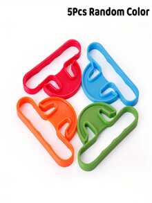 Basic Plastic Shopping Bag Organizer For 1/2/5/10 Bags, With Portable Shopping Bag Handles, Hands-Free Design, Carrying, Comfortable Grip, And A Weight Capacity Of Up To 33 Lbs. - 5.5*9.5cm - View 2