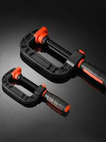2/5Pcs Woodworking Clamp, G-Clamp Set For Woodworking, 0-50/75mm (0-2/3Inch) Jaw Opening, Reinforced Plastic Heavy-Duty With Quick-GRIP Strong Clamping Force & Rubber Padded Jaws, Ideal For Home DIY/Furniture Assembly/Household Clamping Projects - Multicolor - View 10