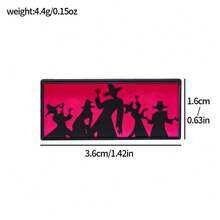 1pc Kpop Cartoon Character Brooch, Cute Clothing & Backpack Pin Accessory, Girls Anime Backpack Decor Badge, Party Gift