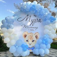 50/100pcs 10 Inch Blue Latex Round Balloons, Including Navy Blue, Sky Blue, Light Blue, Suitable For Birthday Party, Wedding, Anniversary, Graduation, Bridal Shower, Theme Party, Room Decoration, Outdoor Decoration - Blue - View 6