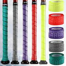 Cinta de agarre para bate de béisbol y sóftbol – Cinta antideslizante de agarre para bate de béisbol de 1,1 mm para rendimiento profesional – Reemplazo ideal - Gris - Ver 6