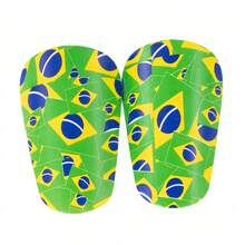 2pcs Mini Shin Pads, Football Shin Guards Small Shin Pads, Protective Soccer Shin Defender Pad For Kids Youth Adults - Green - View 7